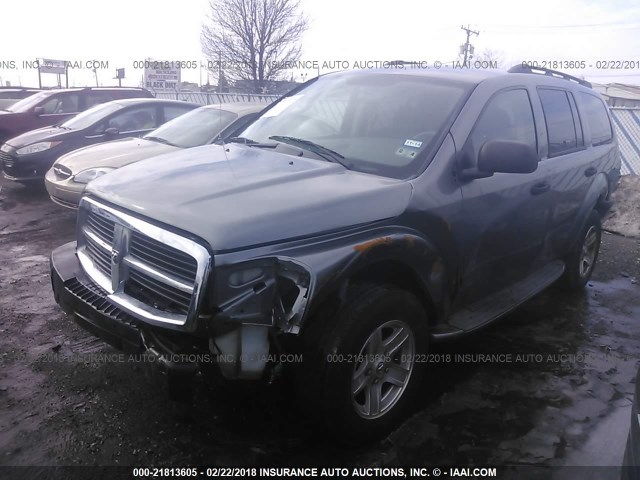 1D4HD38K36F113349 - 2006 DODGE DURANGO SXT GRAY photo 6