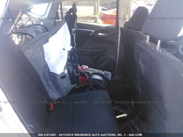 JHMGK5H73GS003401 - 2016 HONDA FIT EX/EXL SILVER photo 8