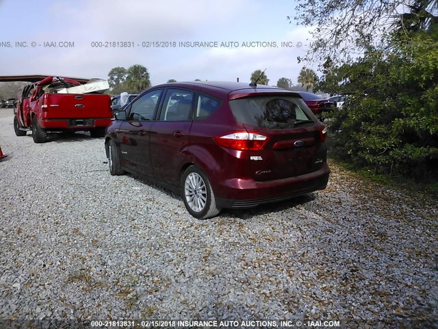 1FADP5AU0DL529292 - 2013 FORD C-MAX SE RED photo 3