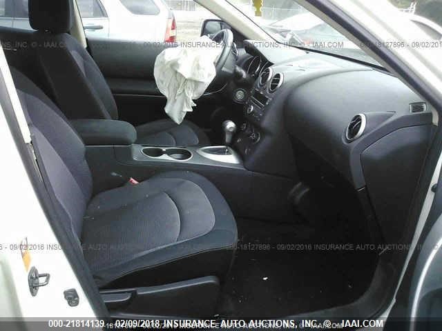 JN8AS58T08W300063 - 2008 NISSAN ROGUE S/SL WHITE photo 5