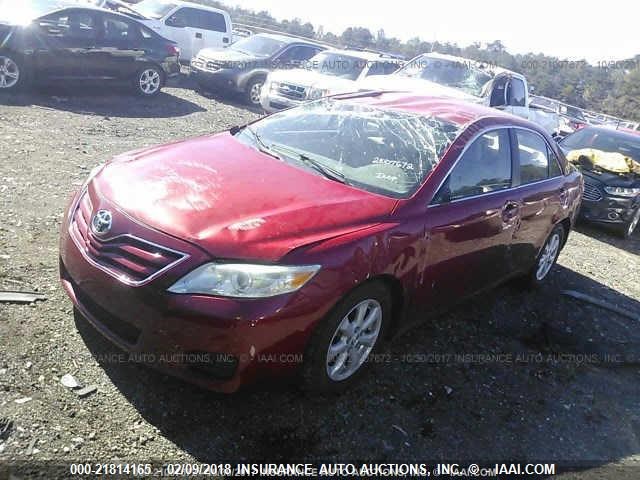 4T1BF3EK7BU120940 - 2011 TOYOTA CAMRY SE/LE/XLE 红色 照片 2