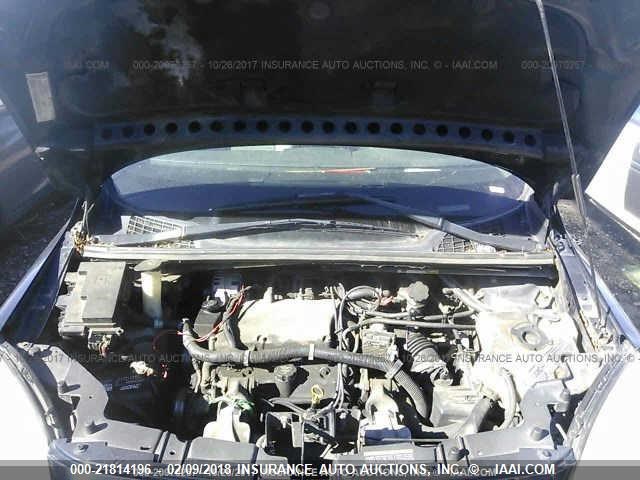 1GNDV23L06D123164 - 2006 CHEVROLET UPLANDER LS BLUE photo 10