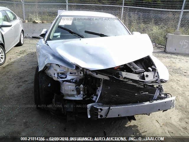 1G1ZC5E12BF129217 - 2011 CHEVROLET MALIBU 1LT 银色 照片 6