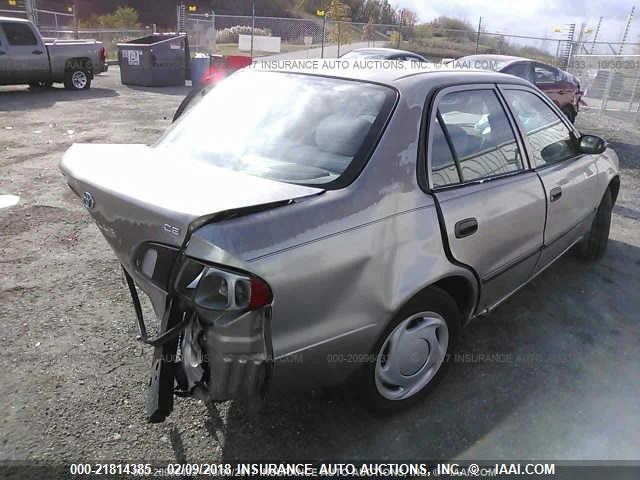 1NXBR12E8XZ269441 - 1999 TOYOTA COROLLA VE/CE/LE 棕色 照片 4