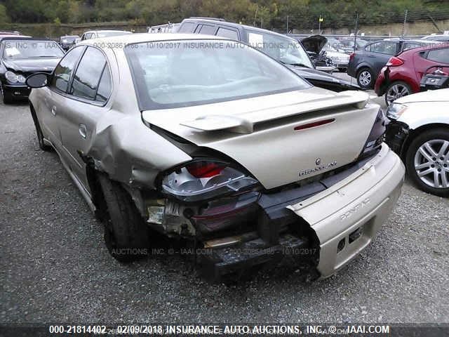 1G2NE52F33C264374 - 2003 PONTIAC GRAND AM SE GOLD photo 3