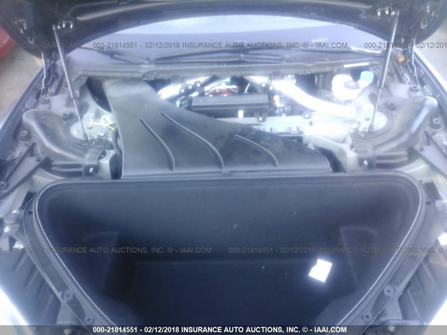 5YJSA1E23HF193148 - 2017 TESLA MODEL S GRAY photo 10