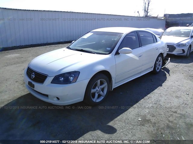 1N4BL11D06N371975 - 2006 NISSAN ALTIMA SE/SL/SE-R WHITE photo 2