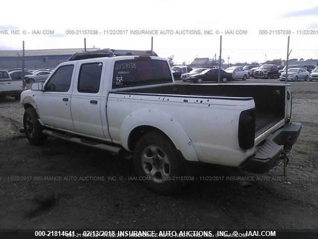 1N6ED29X74C429272 - 2004 NISSAN FRONTIER CREW CAB XE V6 WHITE photo 3