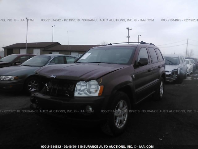 1J8GR48K47C619056 - 2007 JEEP GRAND CHEROKEE LAREDO/COLUMBIA/FREEDOM 勃艮第红 照片 2