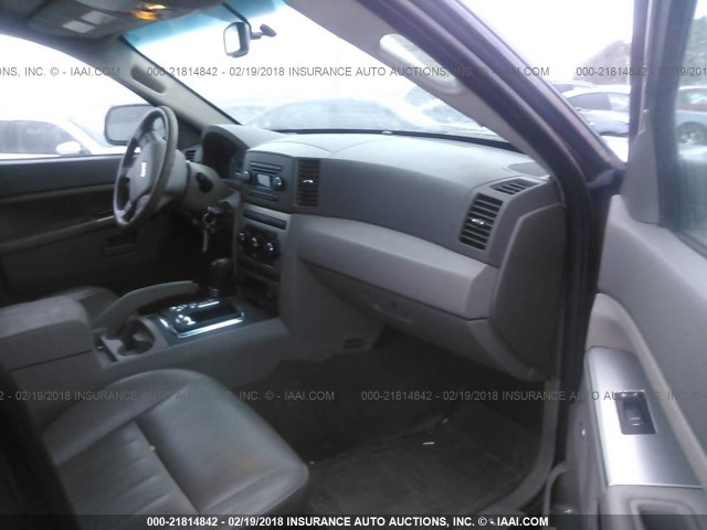 1J8GR48K47C619056 - 2007 JEEP GRAND CHEROKEE LAREDO/COLUMBIA/FREEDOM 勃艮第红 照片 5