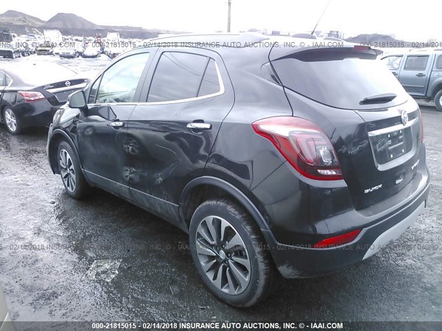 KL4CJGSBXHB156932 - 2017 BUICK ENCORE ESSENCE BLACK photo 3