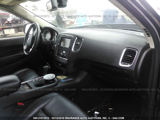 1C4RDHDG1DC679279 - 2013 DODGE DURANGO CREW BLACK photo 5