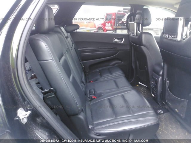 1C4RDHDG1DC679279 - 2013 DODGE DURANGO CREW BLACK photo 8