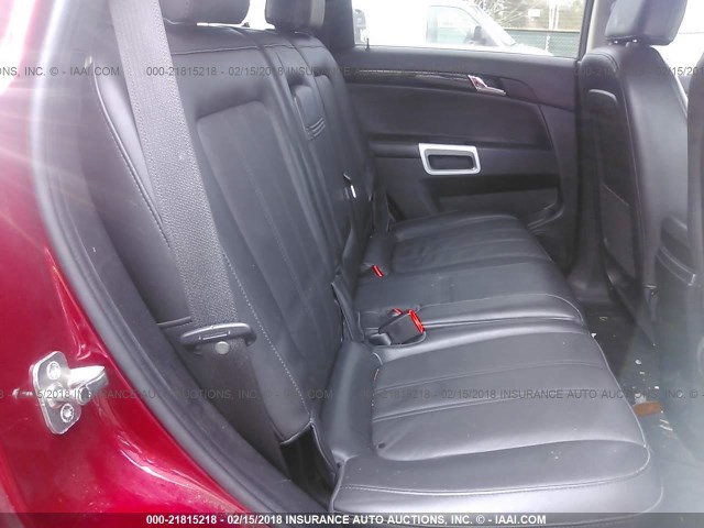 3GNAL3EK6ES588940 - 2014 CHEVROLET CAPTIVA LT RED photo 8