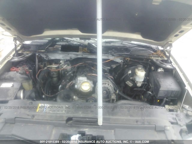 1GNFK16367J263049 - 2007 CHEVROLET SUBURBAN K1500 GOLD photo 10