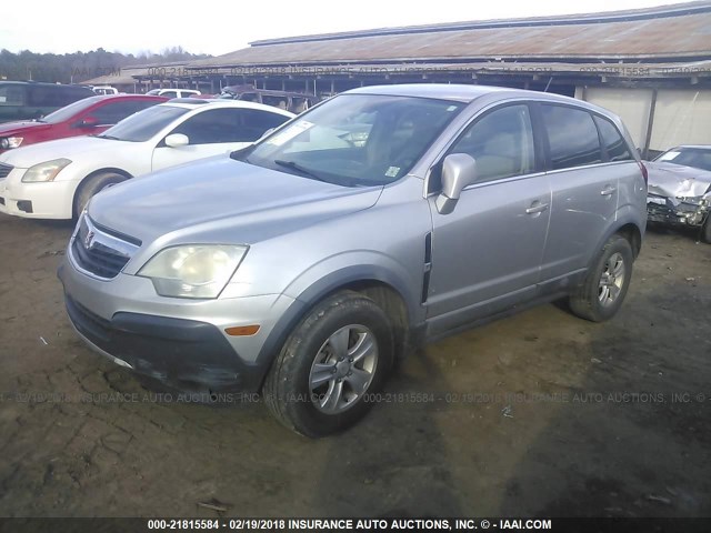 3GSCL33P68S567935 - 2008 SATURN VUE XE SILVER photo 2