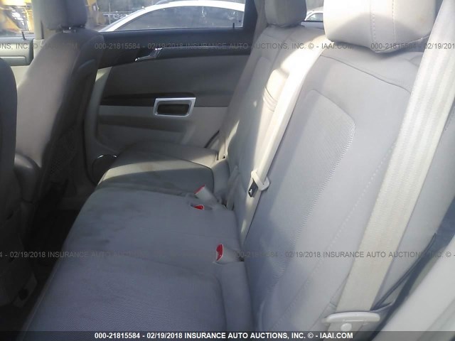 3GSCL33P68S567935 - 2008 SATURN VUE XE SILVER photo 8