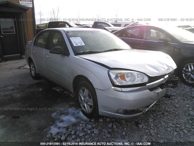 1G1ZT54875F287930 - 2005 CHEVROLET MALIBU LS 银色 照片 1