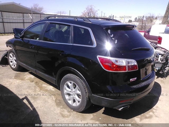 JM3TB2CA0C0339912 - 2012 MAZDA CX-9 BLACK photo 3
