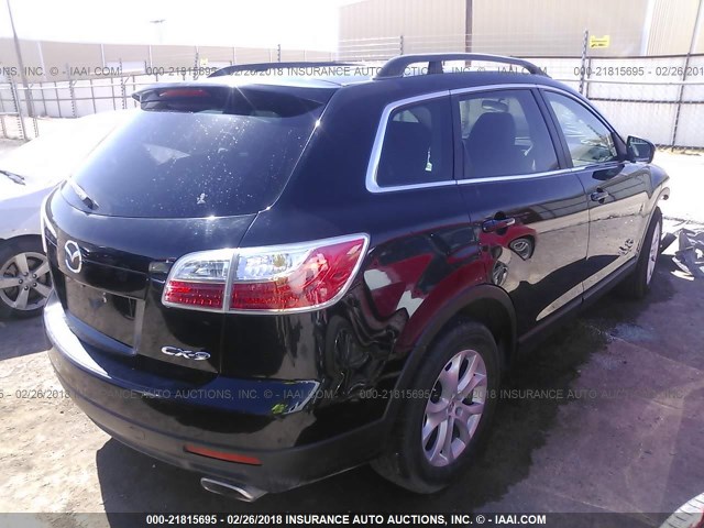 JM3TB2CA0C0339912 - 2012 MAZDA CX-9 BLACK photo 4
