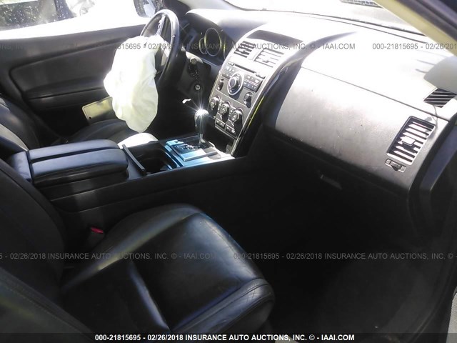 JM3TB2CA0C0339912 - 2012 MAZDA CX-9 BLACK photo 5