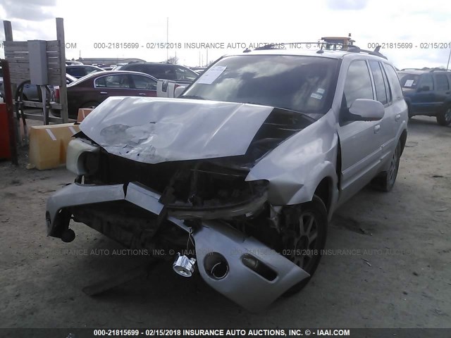 5GAES13PX42215590 - 2004 BUICK RAINIER CXL GRAY photo 2