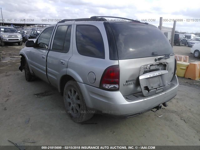 5GAES13PX42215590 - 2004 BUICK RAINIER CXL GRAY photo 3