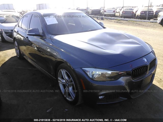 WBA8E9G5XGNT88083 - 2016 BMW 328 I SULEV ნაცრისფერი ფოტო 1