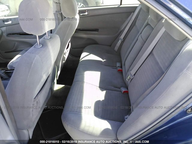4T1BE32K95U013397 - 2005 TOYOTA CAMRY LE/XLE/SE Dark Blue photo 8