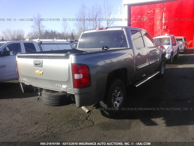 3GCPCSE0XCG281816 - 2012 CHEVROLET SILVERADO C1500 LT SILVER photo 4