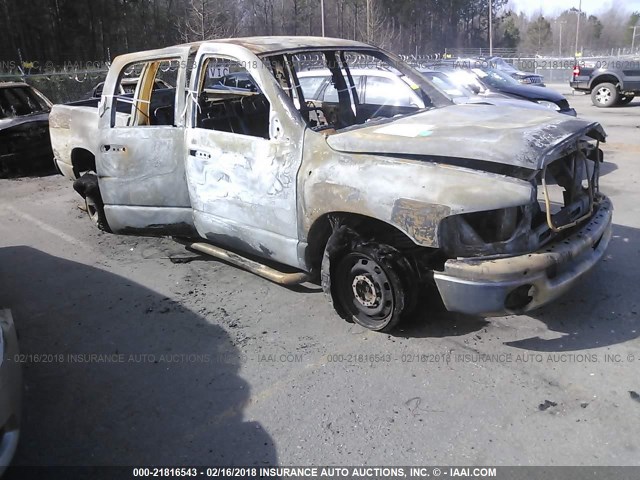 3D7KU28C54G193678 - 2004 DODGE RAM 2500 ST/SLT 黑色 照片 1