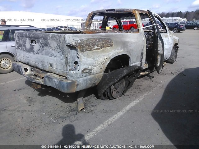 3D7KU28C54G193678 - 2004 DODGE RAM 2500 ST/SLT 黑色 照片 4