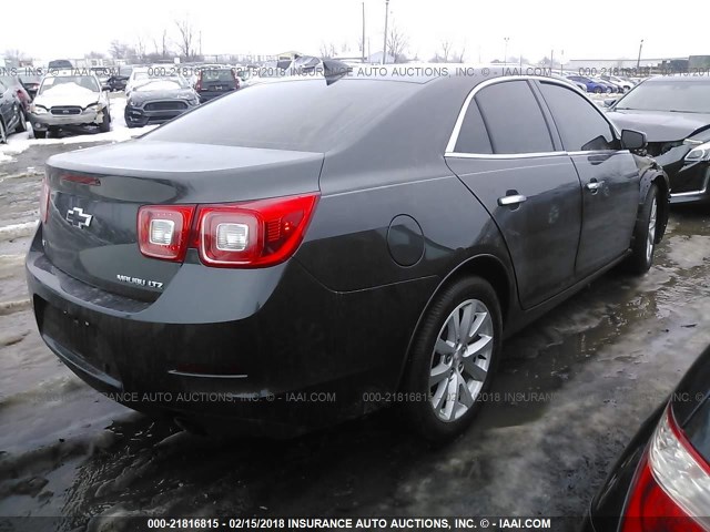 1G11F5SL0FF137512 - 2015 CHEVROLET MALIBU LTZ 黑色 照片 4