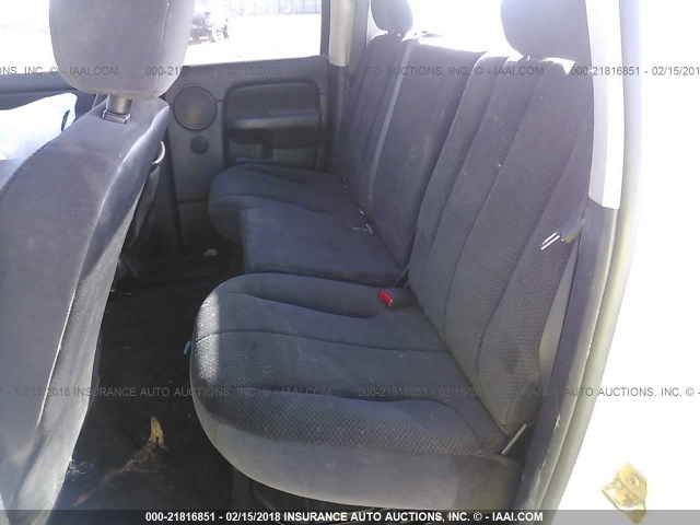 3D7KS28D55G832691 - 2005 DODGE RAM 2500 ST/SLT 白色 照片 8