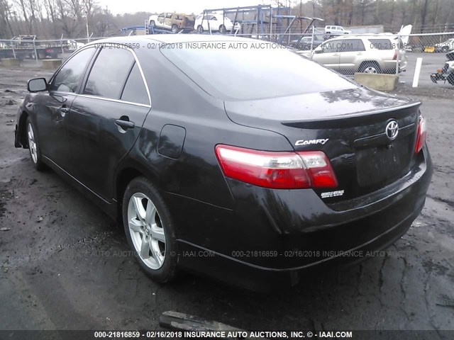4T1BE46K19U891153 - 2009 TOYOTA CAMRY SE/LE/XLE 黑色 照片 3