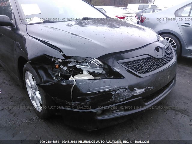4T1BE46K19U891153 - 2009 TOYOTA CAMRY SE/LE/XLE 黑色 照片 6