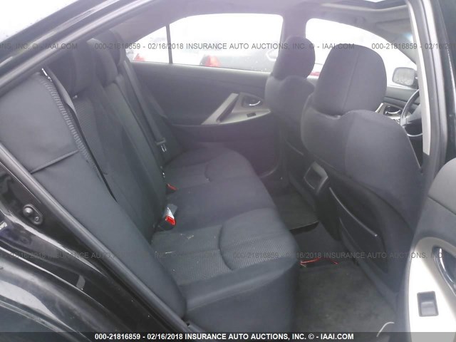 4T1BE46K19U891153 - 2009 TOYOTA CAMRY SE/LE/XLE 黑色 照片 8