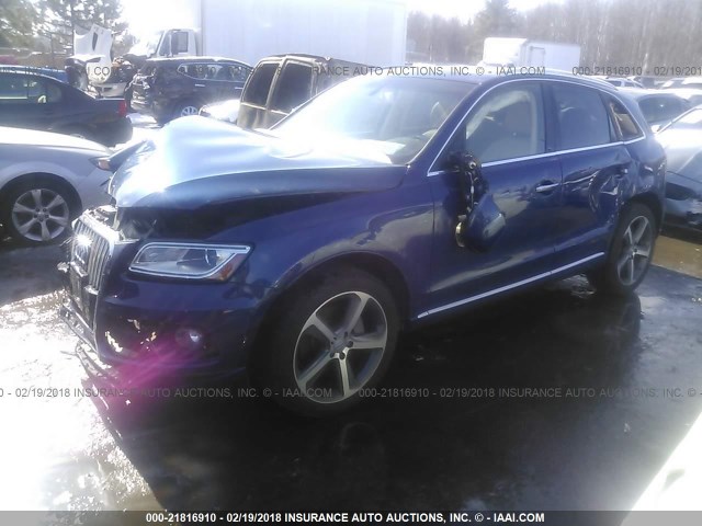 WA1CVAFP0GA023513 - 2016 AUDI Q5 TDI/PREMIUM PLUS BLUE photo 2