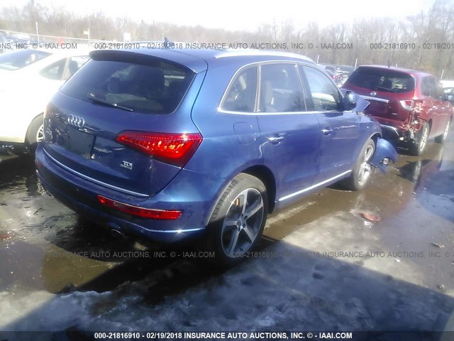 WA1CVAFP0GA023513 - 2016 AUDI Q5 TDI/PREMIUM PLUS BLUE photo 4