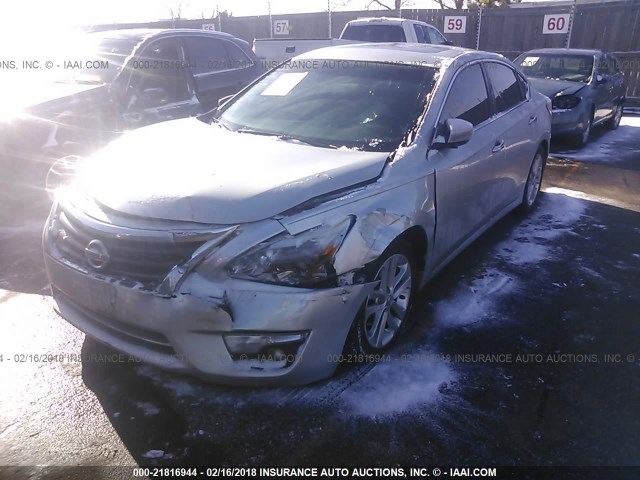 1N4AL3AP8DN506795 - 2013 NISSAN ALTIMA 2.5/S/SV/SL SILVER photo 2