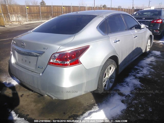 1N4AL3AP8DN506795 - 2013 NISSAN ALTIMA 2.5/S/SV/SL SILVER photo 4