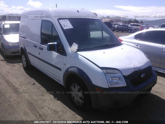 NM0LS7AN2AT031015 - 2010 FORD TRANSIT CONNECT XL WHITE photo 1