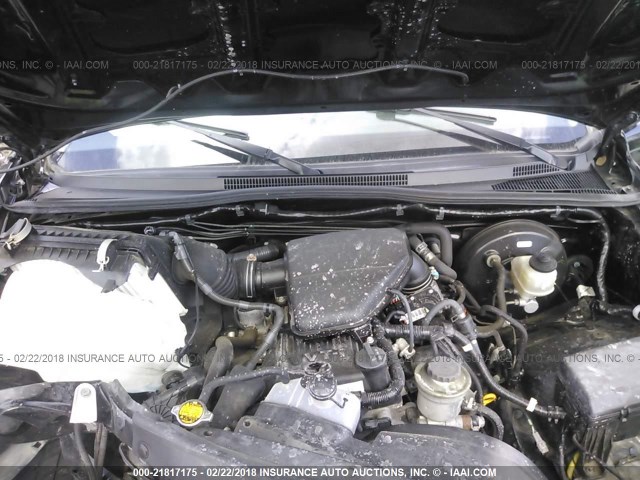 5TFTX4CN8CX015395 - 2012 TOYOTA TACOMA ACCESS CAB Қара фото 10