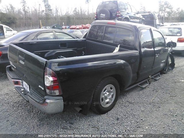 5TFTX4CN8CX015395 - 2012 TOYOTA TACOMA ACCESS CAB Қара фото 4
