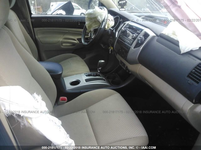 5TFTX4CN8CX015395 - 2012 TOYOTA TACOMA ACCESS CAB Қара фото 5