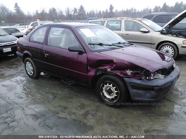 JT2AC52L5T0142325 - 1996 TOYOTA TERCEL STD/DX MAROON photo 1