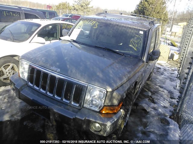 1J8HG58N66C280034 - 2006 JEEP COMMANDER LIMITED Champagne photo 2