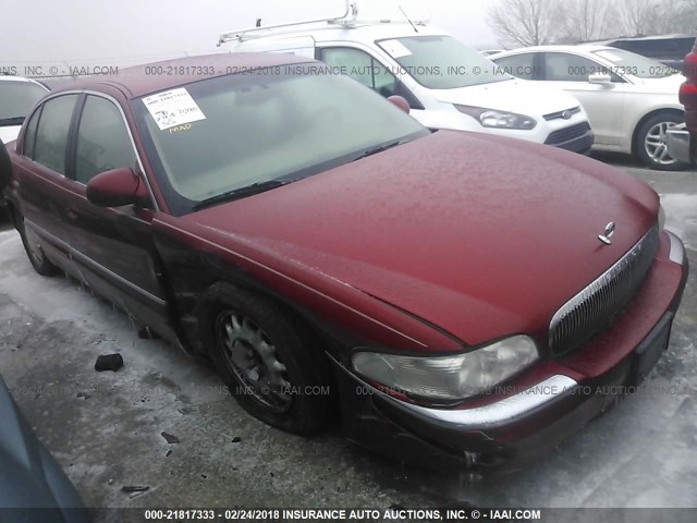 1G4CW52K1W4600255 - 1998 BUICK PARK AVENUE  MAROON photo 1