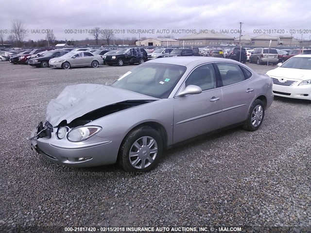 2G4WC552561194963 - 2006 BUICK LACROSSE CX SILVER photo 2