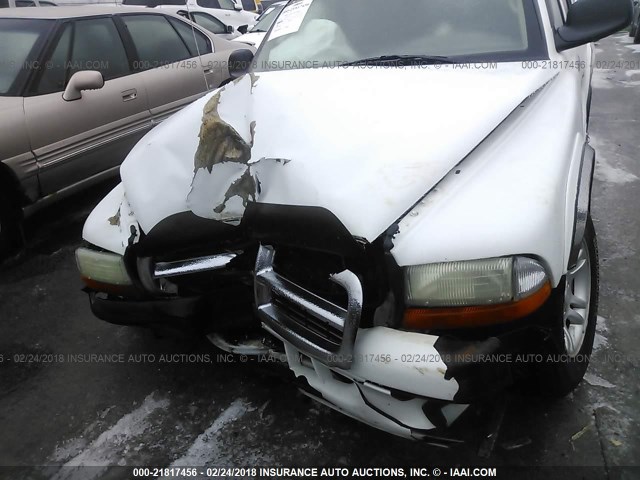 1D4HS48NX3F500787 - 2003 DODGE DURANGO SLT WHITE photo 10